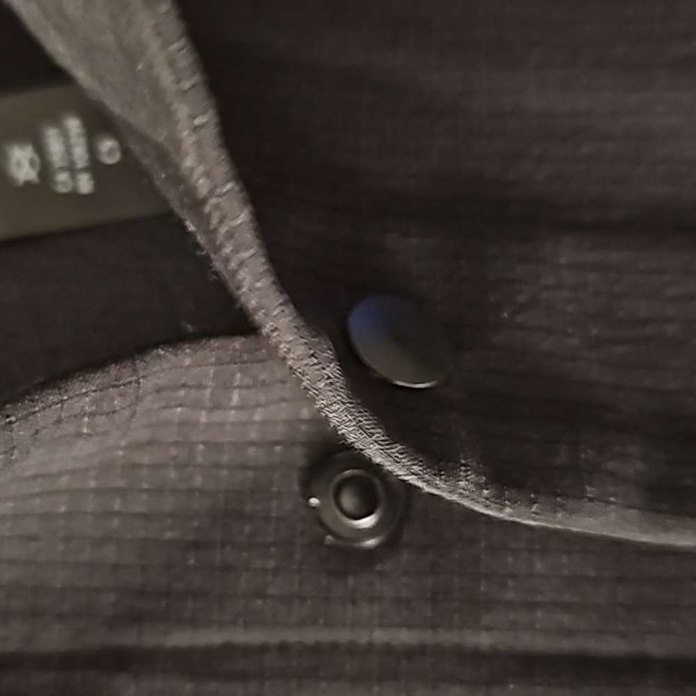 Black Pattern Lululemon Jacket Lightweight Mens - image 5